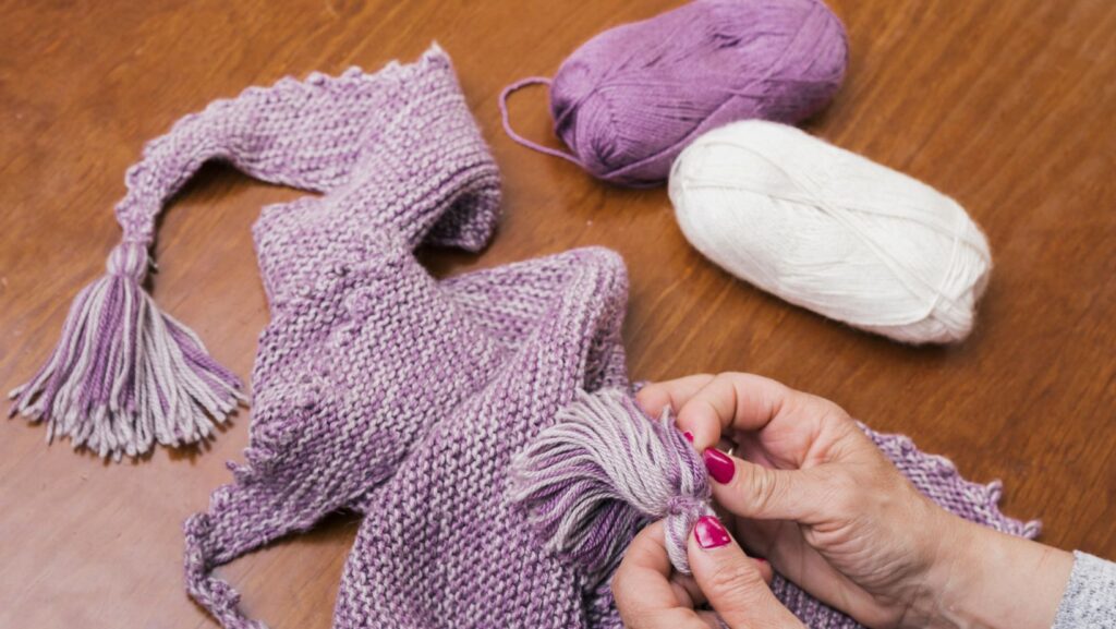 How to knit socks
