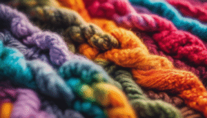 Colorful Woolen Artwork: Vibrant Creations for Home Decor