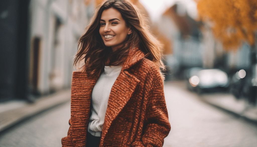 Cozy Comfort: Woolen Long Coat Women's Collection