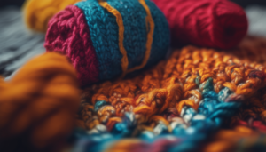 Knitting a Stylish Woolen Scarf