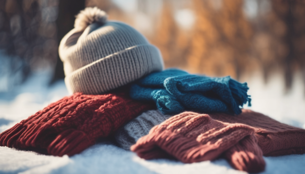 Cozy Essentials: Woolen Hats, Gloves, and Scarves