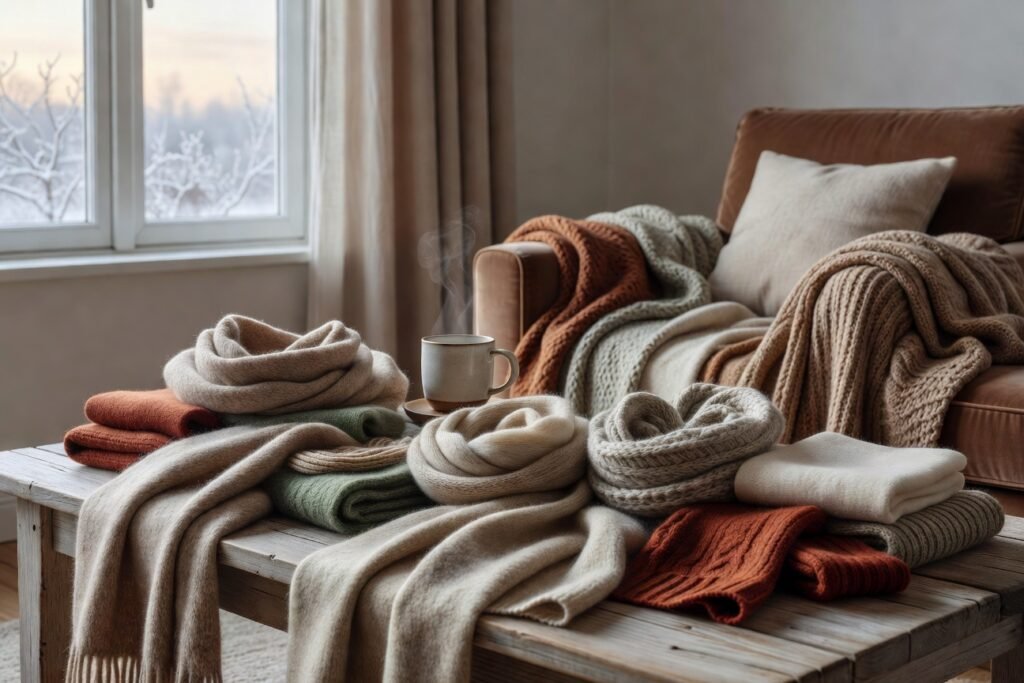 Handmade Woolen Stoles: A Must-Have Winter Accessory