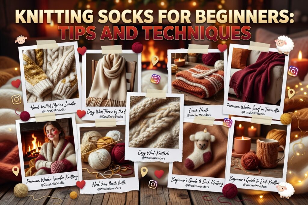 Knitting Socks for Beginners: Tips and Techniques