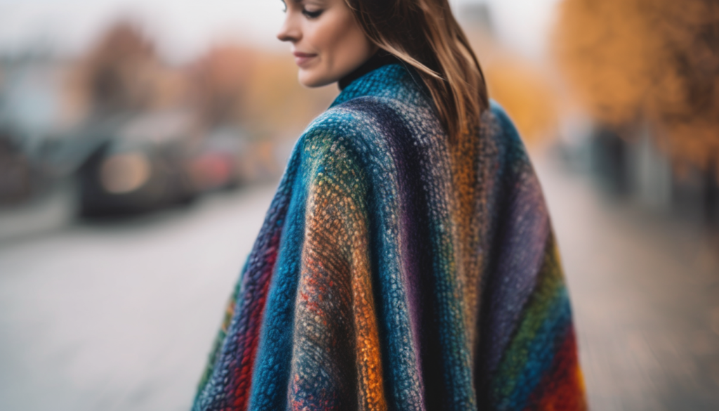 Stylish Layers: Woolen Ponchos and Capes for Women