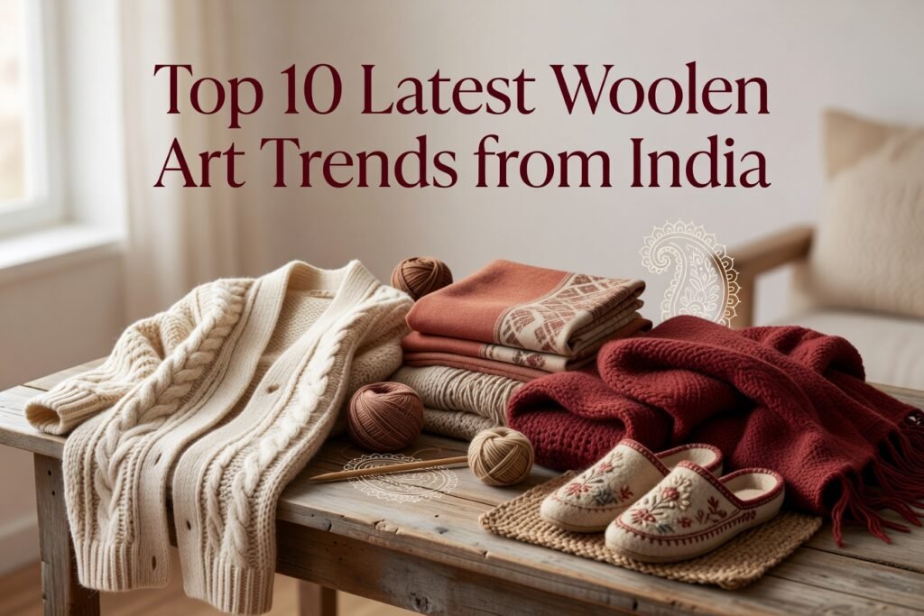 Top 10 Latest Woolen Art Trends from India