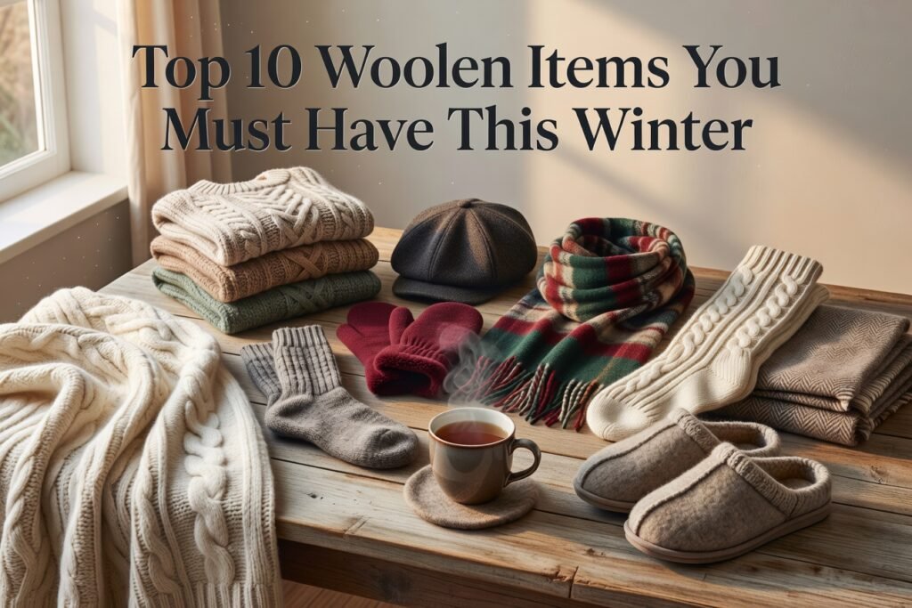 Top 10 Woolen Items You Must Have This Winter