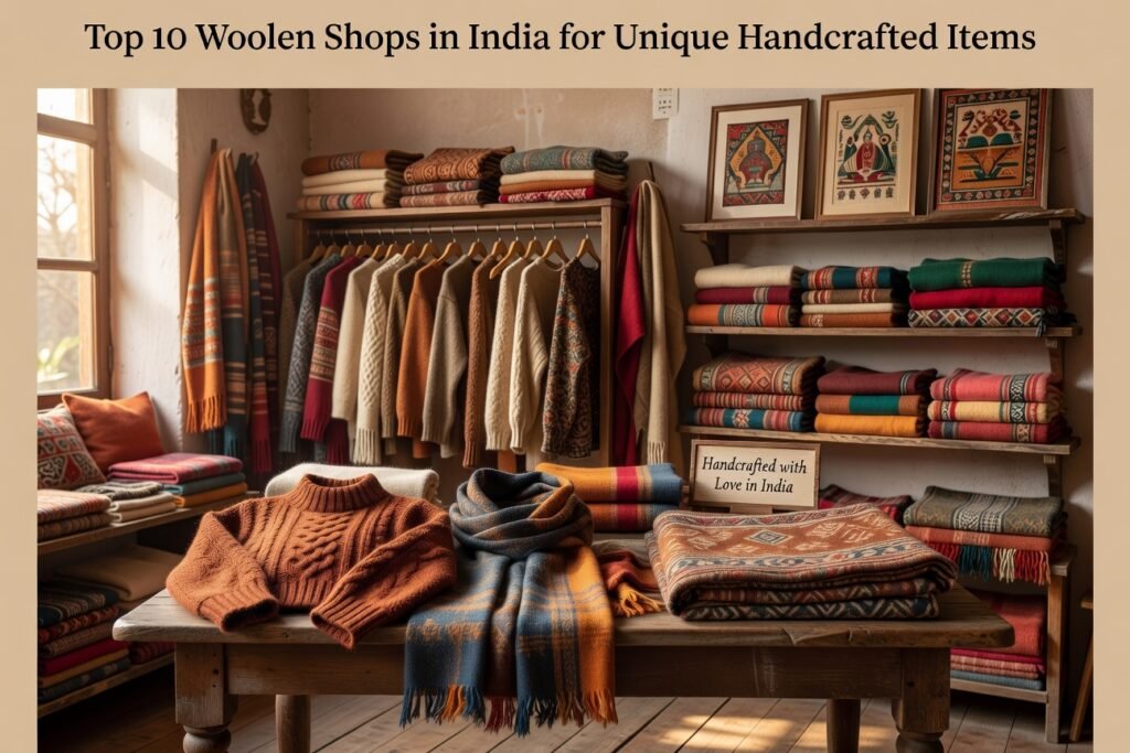 Top 10 Woolen Shops in India for Unique Handcrafted Items