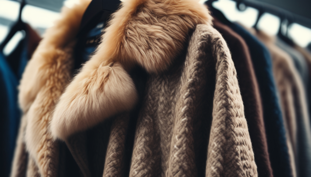 Warm and Stylish: Woolen Coats with Fur Collars