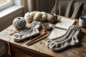 Beginner Knitting: How to Knit Socks Step-by-Step
