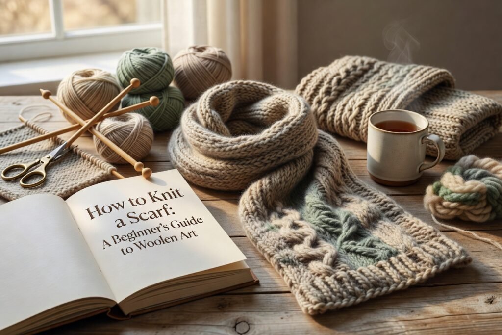 How to Knit a Scarf: A Beginner's Guide to Woolen Art