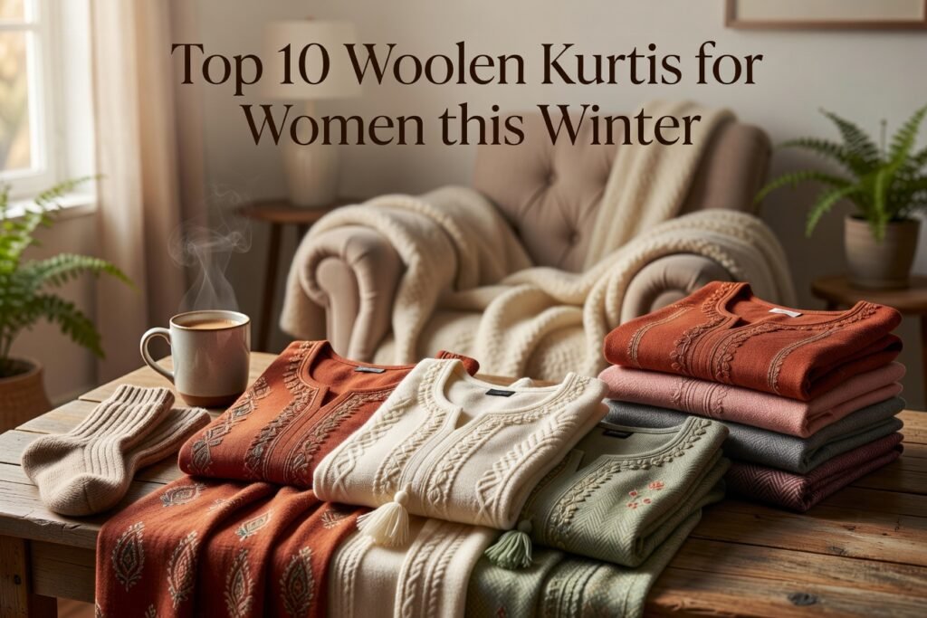 Top 10 Woolen Kurtis for Women this Winter