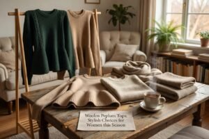 Woolen Peplum Tops: Stylish Choices for Women this Season